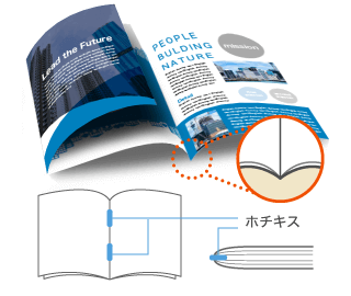 【観音表紙】中綴じ冊子印刷