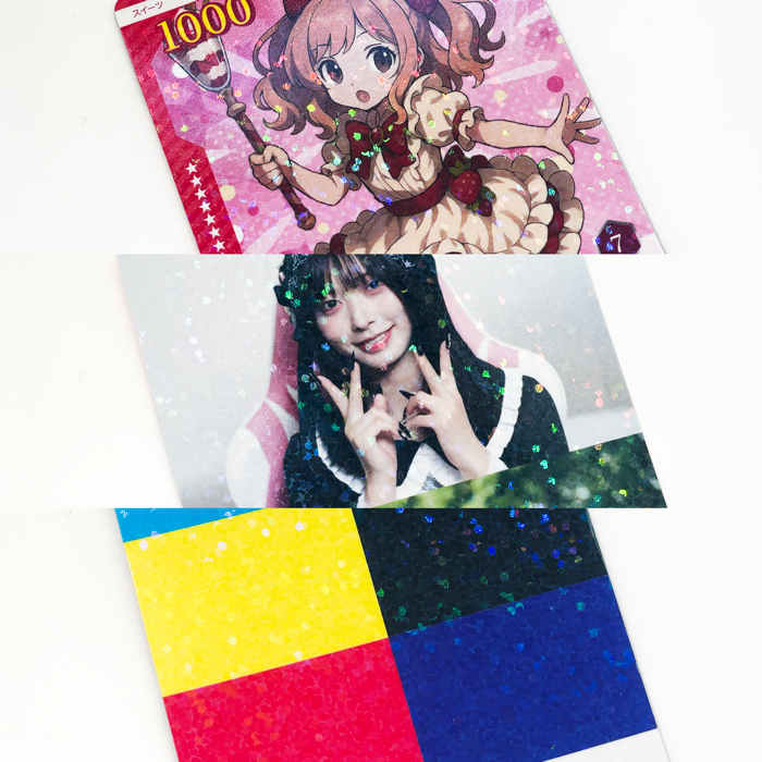 ホログラム例　ドット