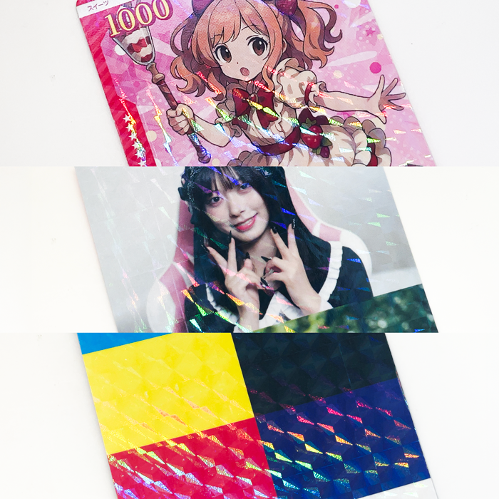 ホログラム例 プリズム