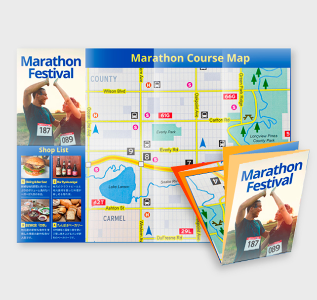 ガイドマップ印刷