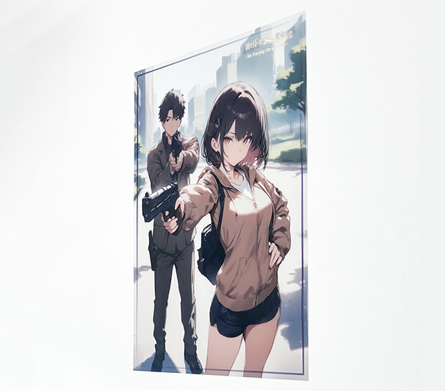 A3クリアポスター印刷