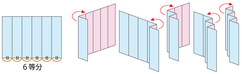 外6つ折