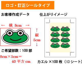 訂正シール仕上がり