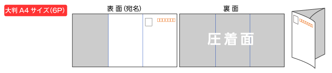 大判A4サイズ6P